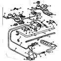 Kenmore 103722630 burner section diagram