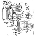 Kenmore 103722630 body section diagram