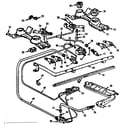 Kenmore 103722634 burner section diagram
