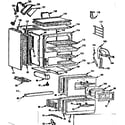 Kenmore 103724636 body section diagram