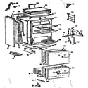Kenmore 1037324004 body section diagram