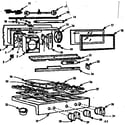 Kenmore 1037466214 backguard and maintop diagram