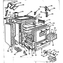 Kenmore 1037466214 body section diagram