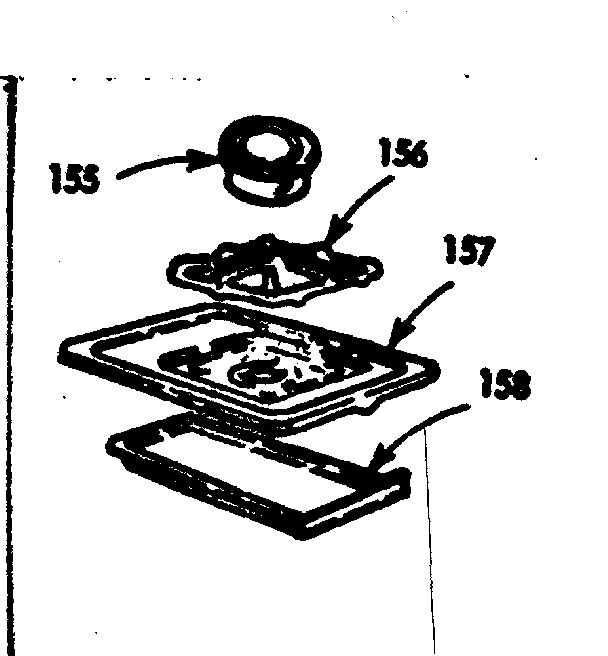 Kenmore 1037466211 fifth burner diagram