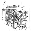 Kenmore 103754631 body section diagram