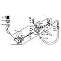 Kenmore 1106302802 pump and pump parts diagram