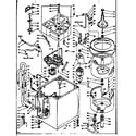 Kenmore 1106304652 machine sub-assembly diagram