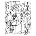 Kenmore 1106304655 machine sub-assembly diagram