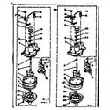 Kenmore 1106304655 pump assembly diagram