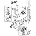Kenmore 1106305855 water system diagram