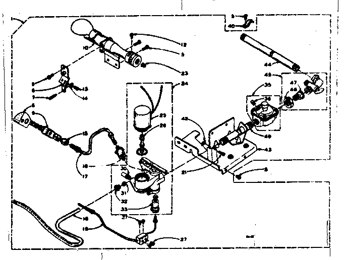 Kenmore 1106307400 basoid burner assembly diagram