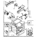 Kenmore 1106307500 machine sub-assembly diagram