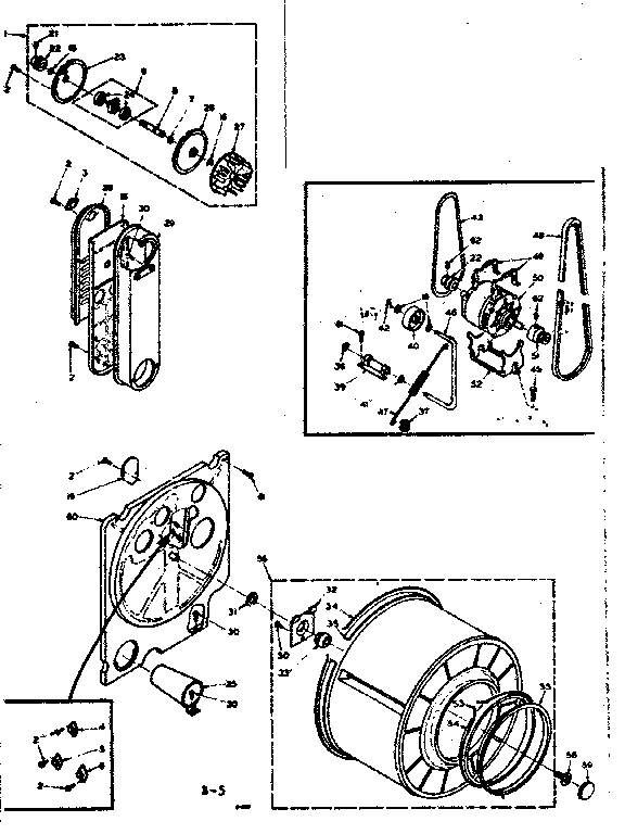 Kenmore 1106307500 bulkhead assembly diagram