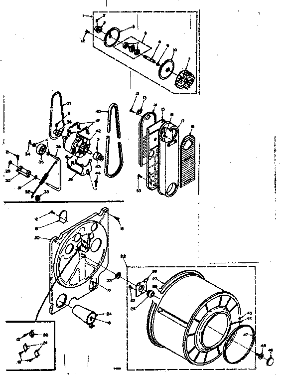 Kenmore 1106307601 bulkhead assembly diagram