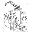 Kenmore 1106307602 machine sub-assembly diagram