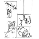 Kenmore 1106307602 bulkhead assembly diagram