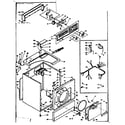 Kenmore 1106307642 machine sub-assembly diagram