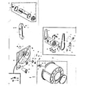 Kenmore 1106307642 bulkhead assembly diagram