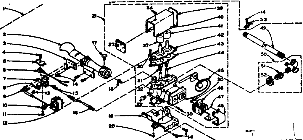 Kenmore 1106307720 white rodgers burner diagram