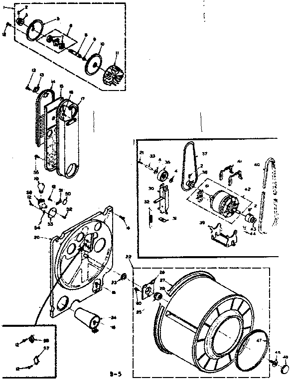 Kenmore 1106307740 bulkhead assembly diagram