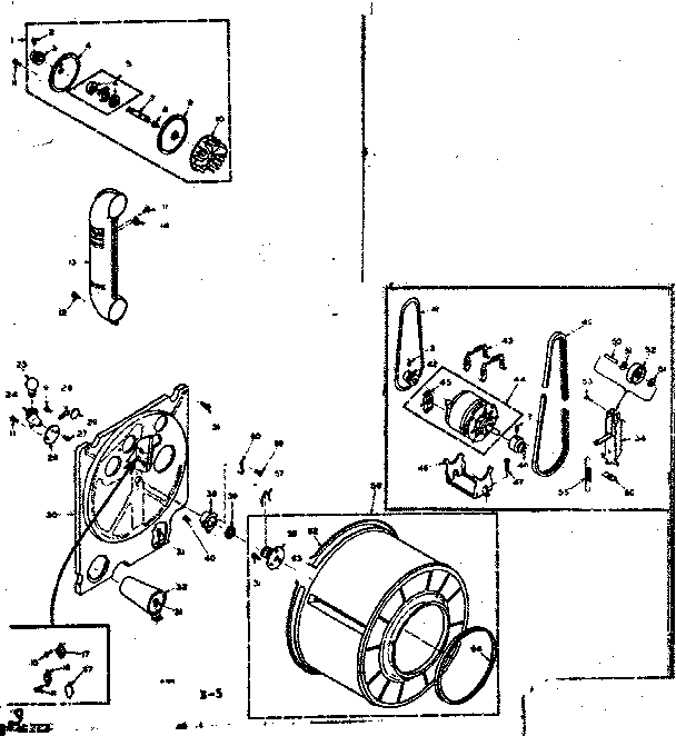 Kenmore 1106307742 bulkhead assembly diagram