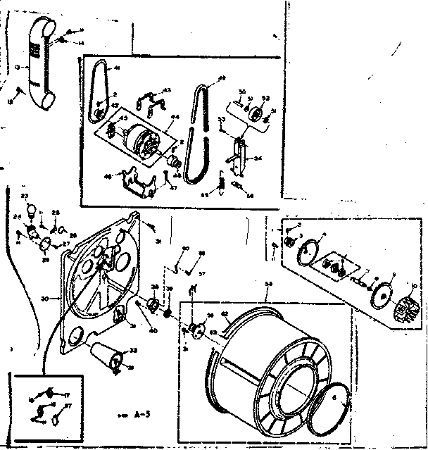 Kenmore 1106307743 bulkhead assembly diagram