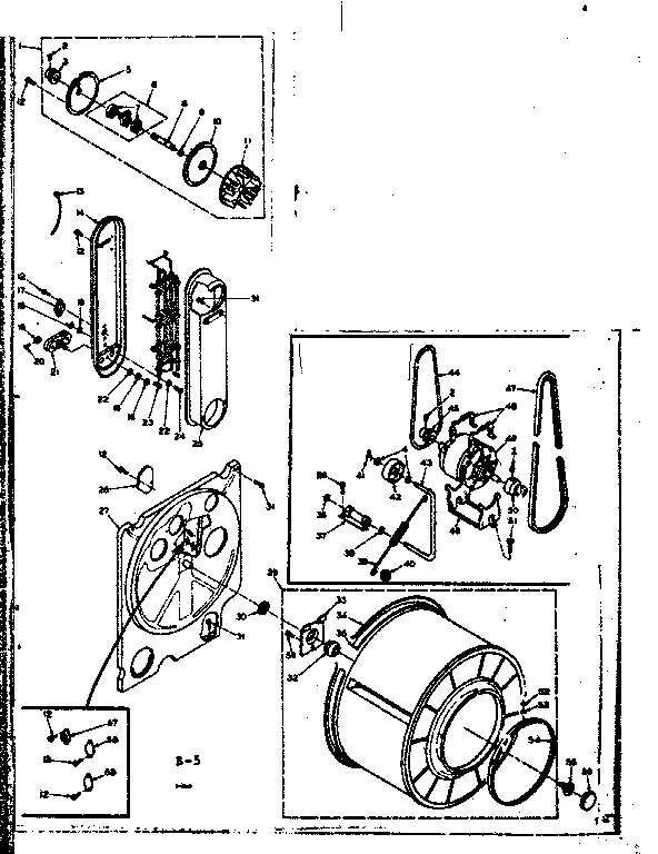 Kenmore 1106308401 bulkhead assembly diagram