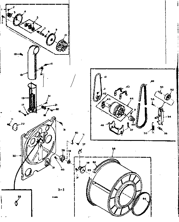 Kenmore 1106308643 bulkhead assembly diagram
