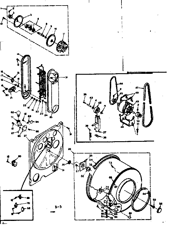 Kenmore 1106308830 bulkhead assembly diagram