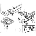 Kenmore 1106315751 top and console assembly diagram