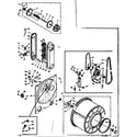 Kenmore 1106318702 bulkhead assembly diagram