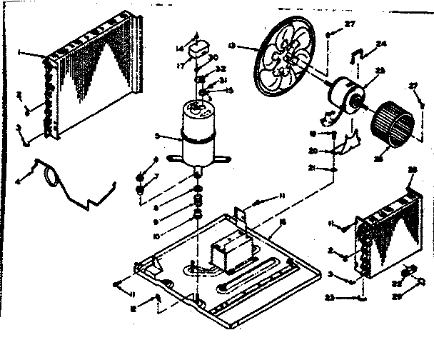 Kenmore 10663621 unit parts diagram