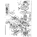 Craftsman 14350021 basic engine diagram