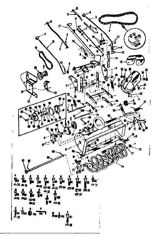 Craftsman 91762608 replacement parts diagram