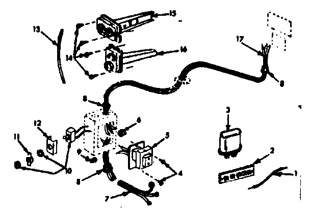Kenmore 86766142 wiring and controls diagram