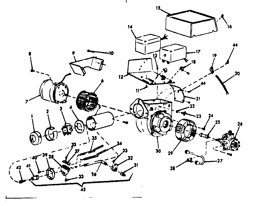 Kenmore 86766351 oil burner assembly diagram