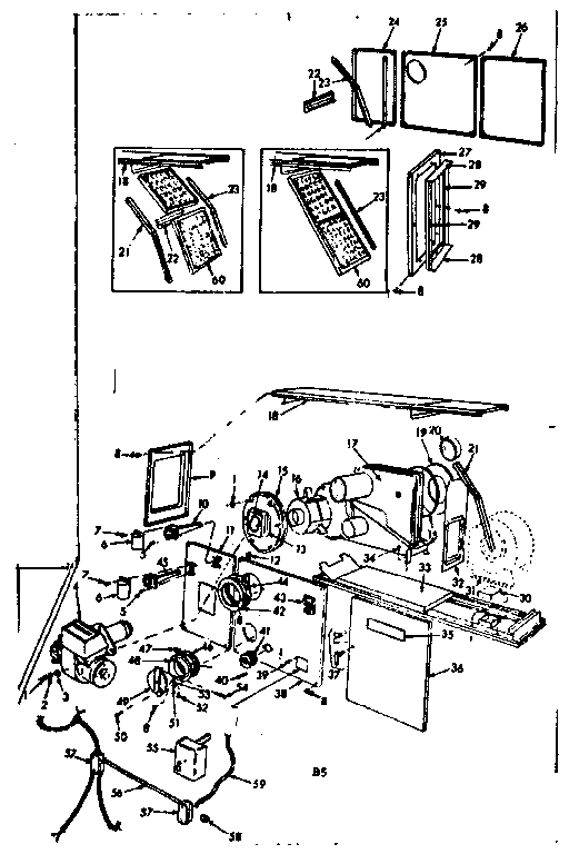 Kenmore 8676665 furnace assemblies diagram