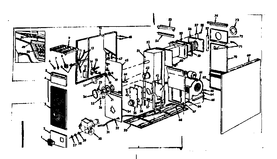 Kenmore 8676682 furnace assemblies diagram