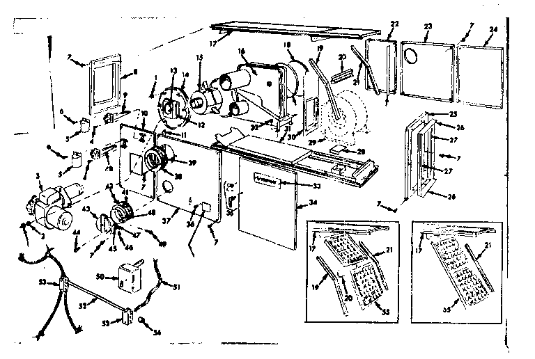 Kenmore 8676683 furnace assemblies diagram