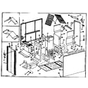 Kenmore 86776172 furnace assemblies diagram