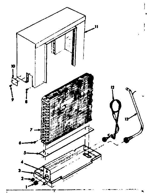 Kenmore 86781459 sears evaporator diagram