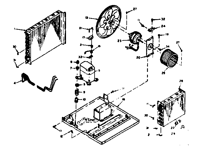 Kenmore 10665610 unit parts diagram