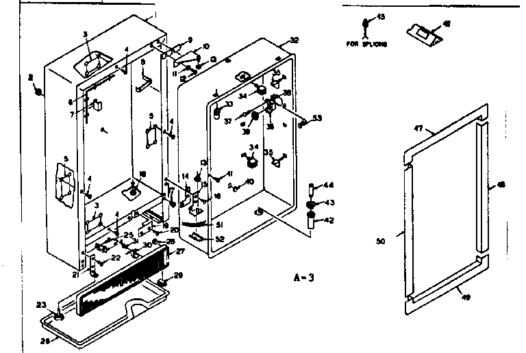 Kenmore 1065927120 cabinet parts diagram