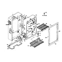Kenmore 1065927160 cabinet parts diagram