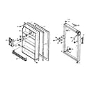 Kenmore 1065927200 door parts diagram