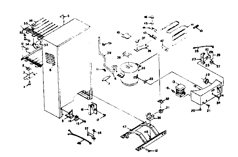 Kenmore 1065927200 unit parts diagram