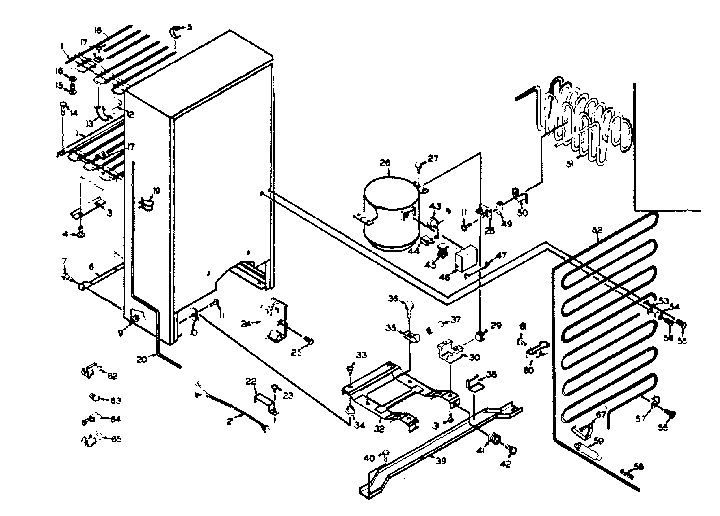 Kenmore 1066023120 unit parts diagram