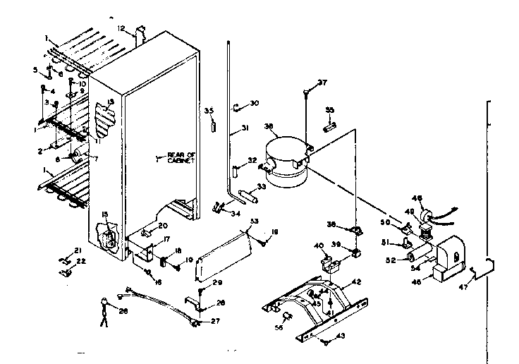 Kenmore 1066123210 unit parts diagram