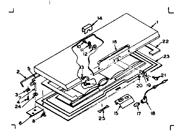 Kenmore 1986313170 door parts diagram
