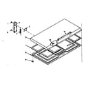 Kenmore 1986318151 freezer door parts diagram
